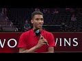 Match 10 On-court interview -  Auger-Aliassime/Schwartzman | Laver Cup 2021