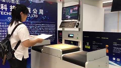 Dynamic small parcel DWS equipment with 4 sorting destinations