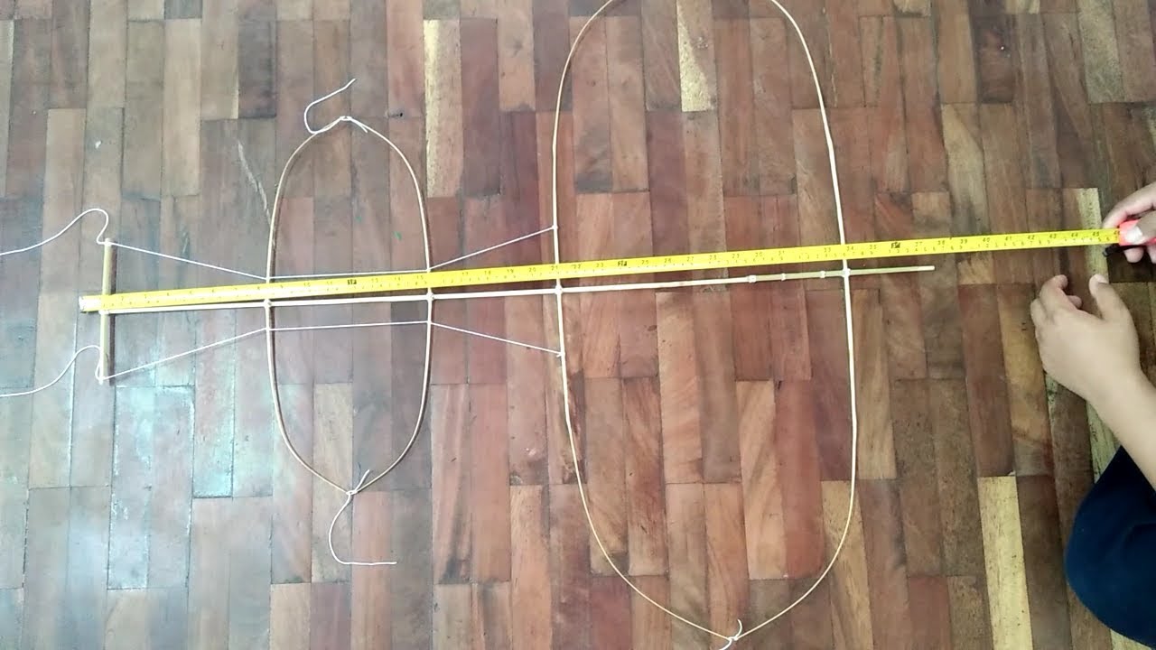 สัดส่วน และ สมดุล ว่าวสองห้อง 100 cm