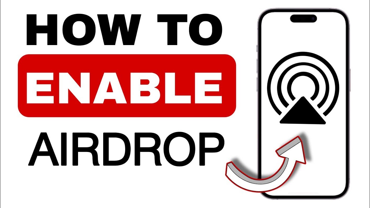How to Turn On Airdrop on iOS 17 - Step by Step Guide (2024)