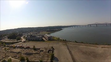 HOVERTHINGS HT-FPV FPV flight @ old GM plant ruins in Sleepy Hollow NY part #22