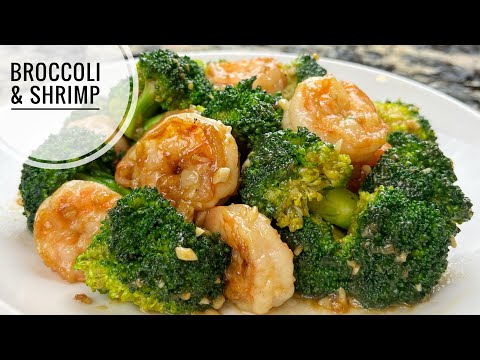Broccoli Shrimp With Xo Sauce