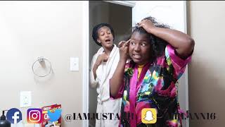 Im Going Bald Prank On Nique Hilarious