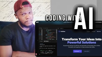 I built a landing page using Bolt AI (Bolt.new)