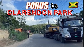 Travel vlog - Driving through Porus Manchester #travel #explore #driving #journey #vlogsvideos