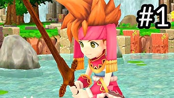 Secret of Mana Remake - First 14 Minutes Gameplay Walkthrough Part 1 (SWORD OF MANA)