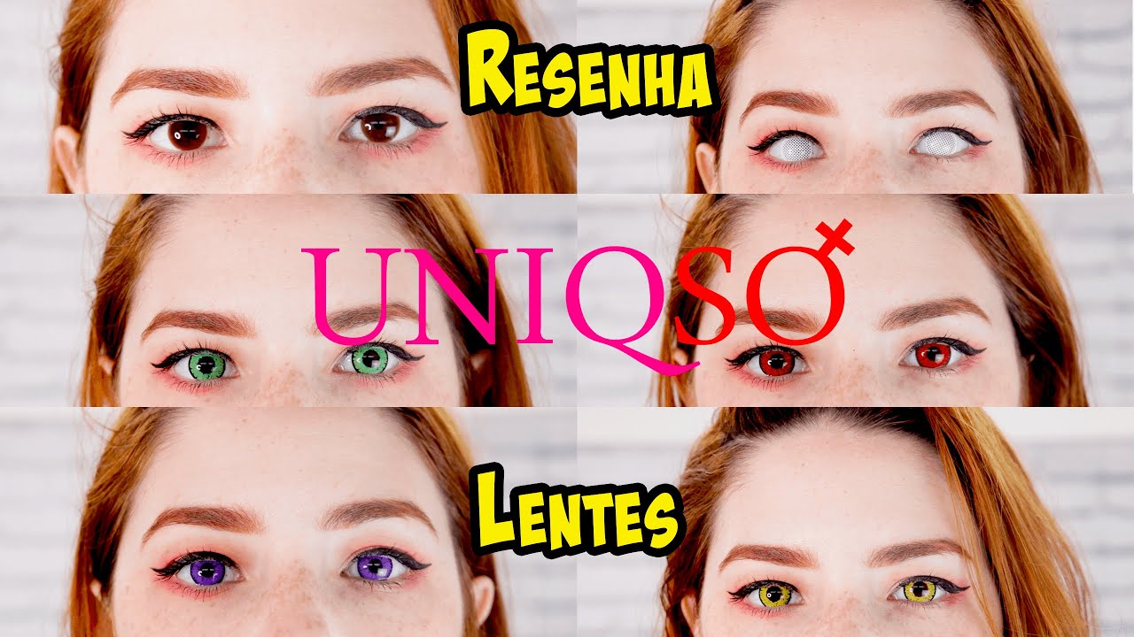 Resenha Cosplay: Lentes de contato Uniqso  │Obsidiana