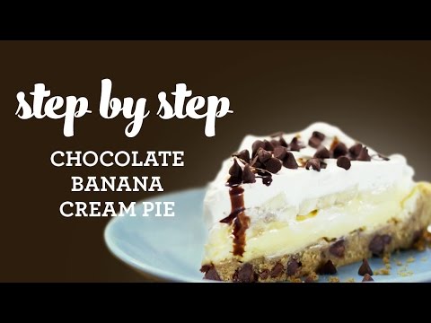 How to Make Chocolate Banana Cream Pie