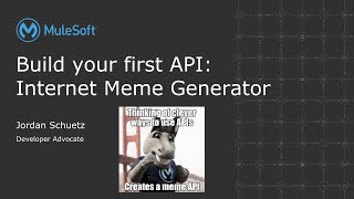 Tutorial:  Build a Meme Generator API using multipart & Anypoint Studio screenshot 5