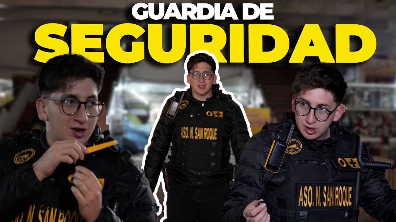 Un día CAMELLANDO como GUARDIA de SEGURIDAD😱 (Mercado de SAN ROQUE) | Jeffer Valdiviezo