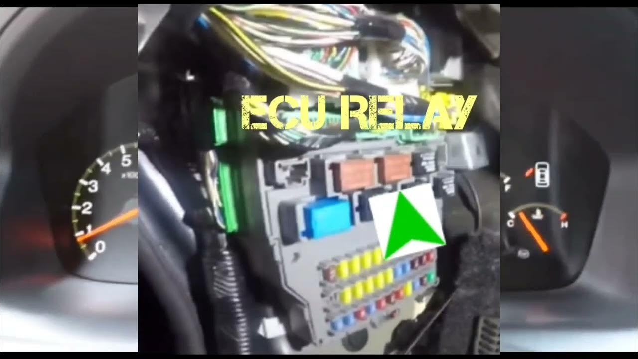 2007 HONDA ACCORD CRANK NO START, STALLS CHECK ENGINE LIGHT CODE P0685
