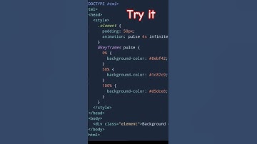 html css background animation create animation #html #webdesign #css #webdevelopment #trendingshorts
