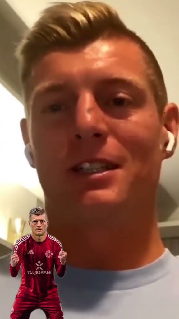Toni Kroos zu Fortuna Düsseldorf ? Nein natürlich nicht. dafür 🔴⚪️ ...