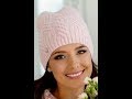 Модная Вязаная Шапка Спицами - 2019 / Fashionable Knitted Hat Knitting