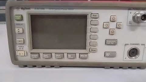 AGILENT E4418B POWER METER