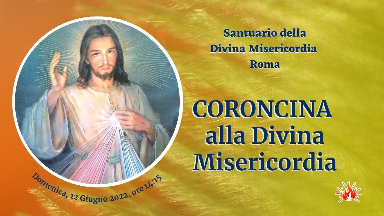 ore 14:15 - Coroncina alla Divina Misericordia - Santuario della Divina