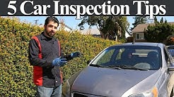 Top 5 Used Car Inspection Tips and Tricks 