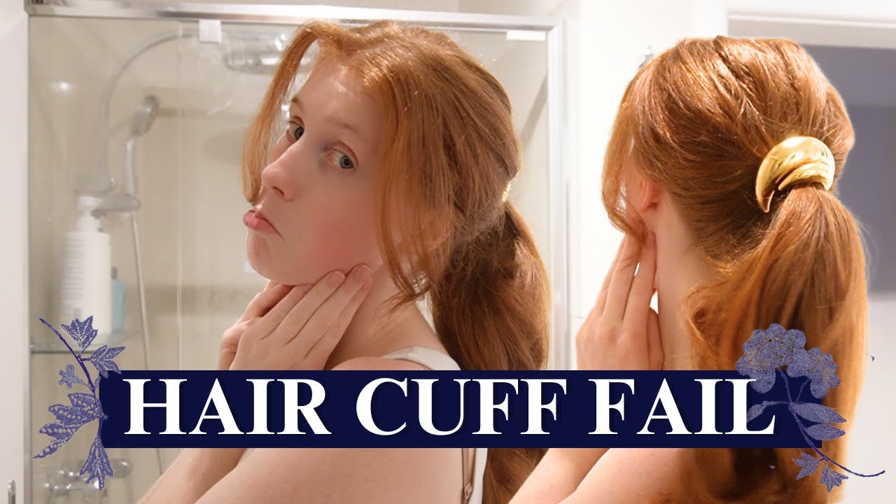 HAIR CUFF FAIL | I TRIED USING A HAIR CUFF FOR THE FIRST TIME | TRYING HAIR ACCESSORIES