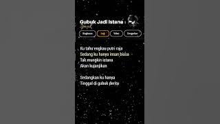 Lirik lagu Lubuk Jadi Istana ( Lyrics )