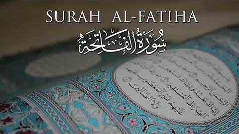 Surah 01   Al Fatiha Mishary Rashid Alafasy   - سورة الفاتحة بصوت الشيخ مشاري راشد العفاسي