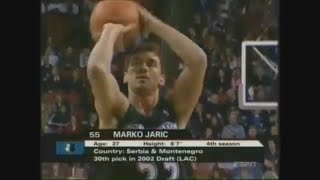 Marko Jaric 20 Points 4 Ast @ Sonics, 2005-06.