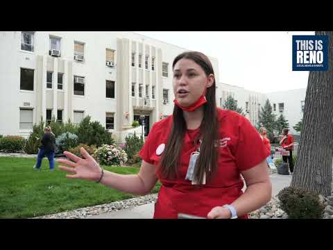 St. Mary’s Medical Center nurses go on strike in Reno, Nevada