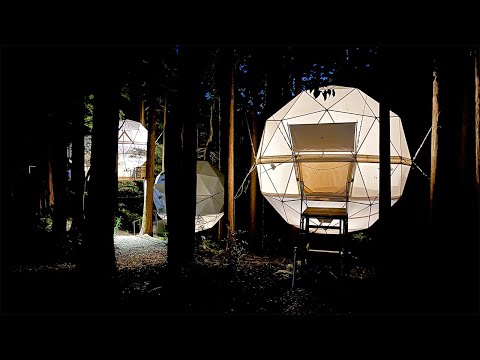 Japonya'nın Doğa Zengini Parkı'ndaki Spherical Tent Hotel'de Konaklama | INN THE PARK Numazu