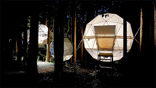 พักในโรงแรม Spherical Tent ในสวนที่อุดมไปด้วยธรรมชาติของญี่ปุ่น | อินน์ เดอะ พาร์ค นุมะซุ