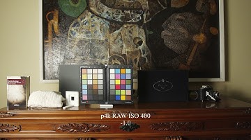 BlackMagic pocket 4k cinema camera - Dynamic Range (Latitude) evaluation