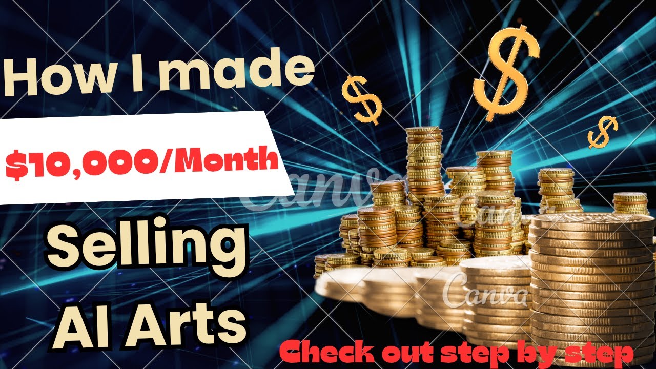 How I made $10,000/Month selling AI Art (step by step) - YouTube