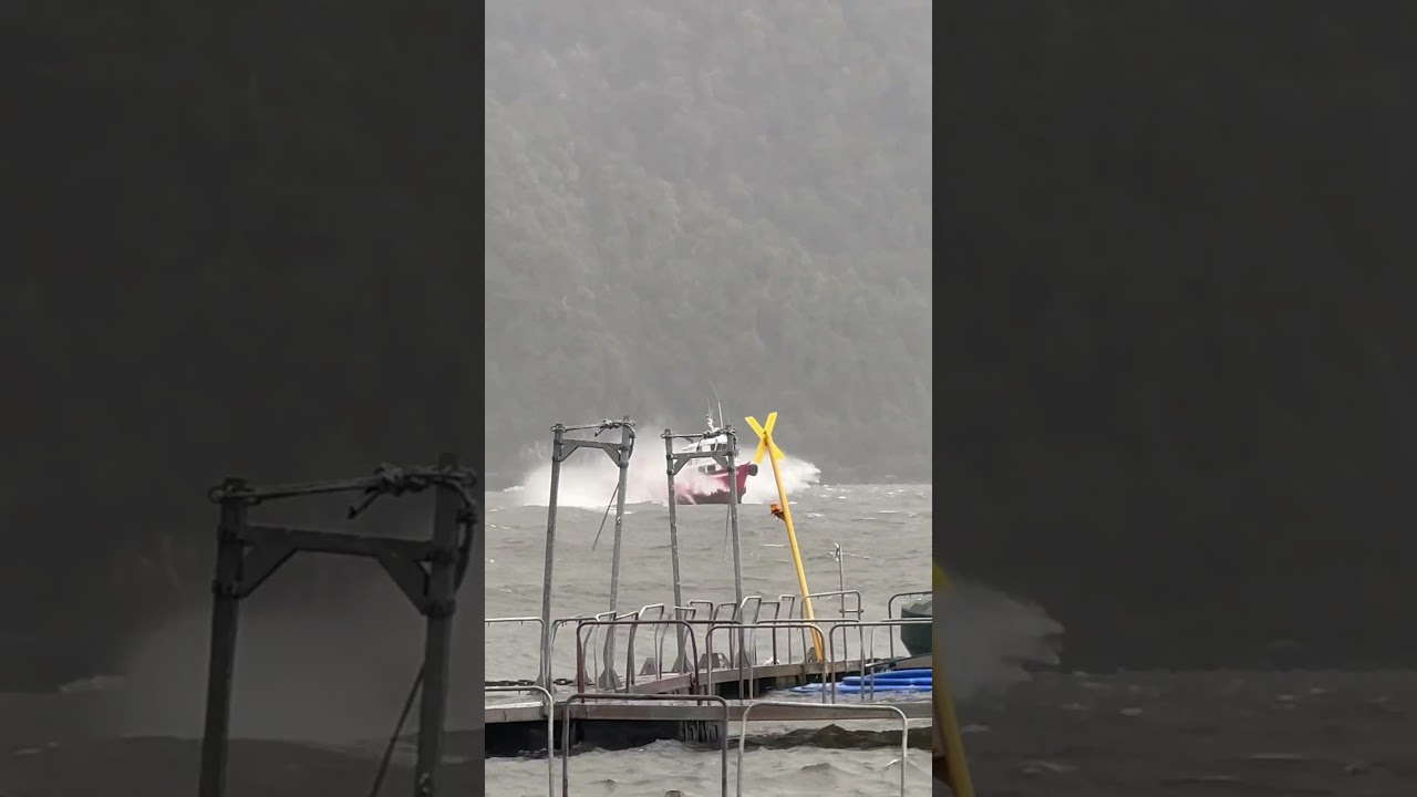 Un poco de viento y mucha belleza en Puerto Cisnes, Región de Aysén, corazón de la Patagonia chilena