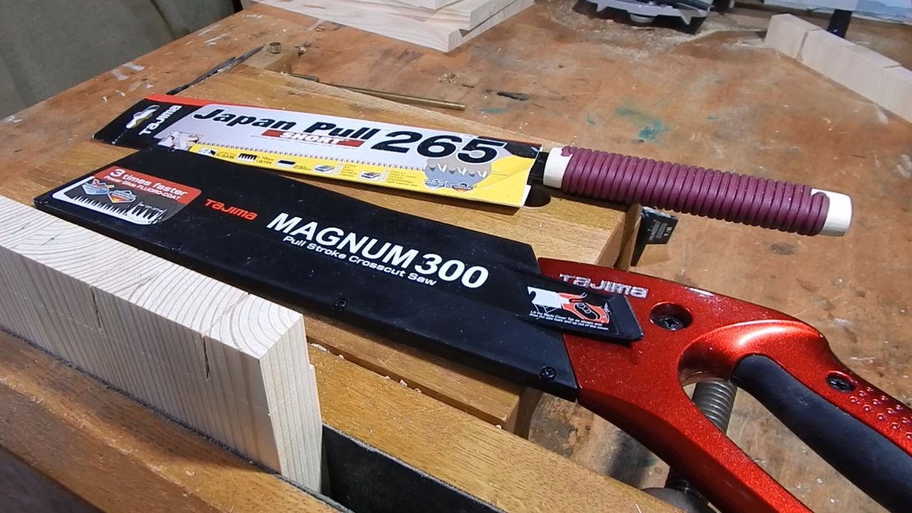 Японская пила Tajima MAGNUM 300. Столярный тест