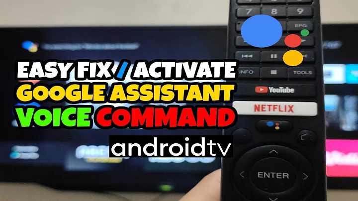 How To Fix or Activate GOOGLE ASSISTANT / Voice Command in Android TV