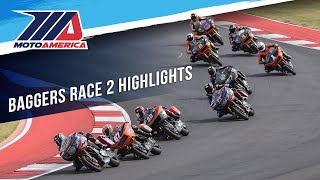 Mission King Of The Baggers Race 2 at Circuit of the Americas 2024 - HIGHLIGHTS | MotoAmerica