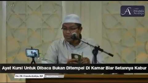 Ayat Kursi Untuk Dibaca Bukan Di Tempel Di Kamar Biar Setannya Kabur