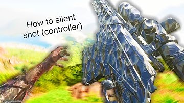 How to silent shot on controller (settings and gun build included)
