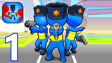 City Defense Police Games - Gameplay Walkthrough Part 1 Tutorial Stickman City Defense (iOS, Android