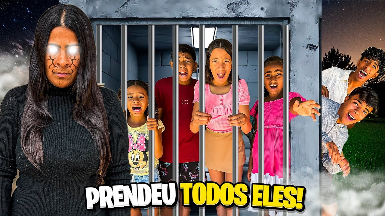 A CLONE PRENDEU ELES! ESTEVÃO E GABRIEL VÃO TER QUE SALVAR ELES!