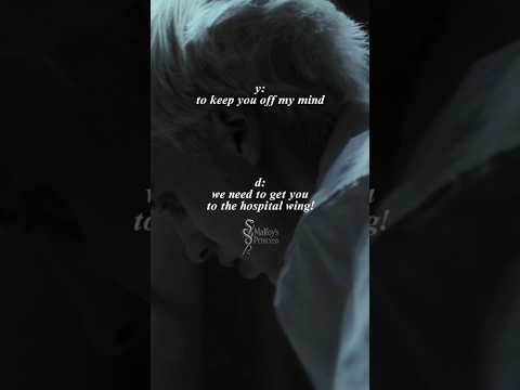 Pov Draco Finds You After Your Break Up Draco X Y N Dracomalfoy Harrypotter Dracotok Shorts