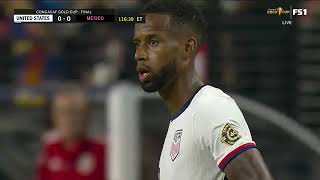 USA Extra Time Goal vs Mexico Gold Cup Final 2021