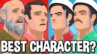 WHO IS THE BEST HAPPY WHEELS CHARACTER !?!  Would You Rather IN Happy Wheels !!!