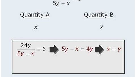 GRE Math - Quantitative Comparison - QC Strategy - Number Sense