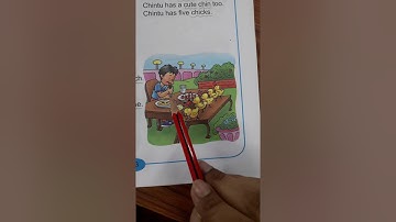 STD 1//My English reader 1//Ch.8 Chintu and the chicks part1//DAV PS