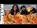 FACING MY BIGGEST FEAR | GIANT KING CRAB SEAFOOD BOIL MUKBANG | STORY TIME