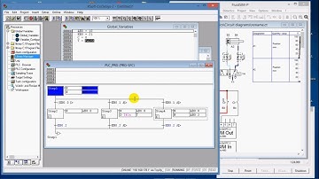 SFC (Grafcet) example CodeSys + Fluidsim