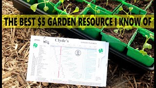CLYDE'S GARDEN PLANNER - THE BEST $5 GARDEN RESOURCE I KNOW OF