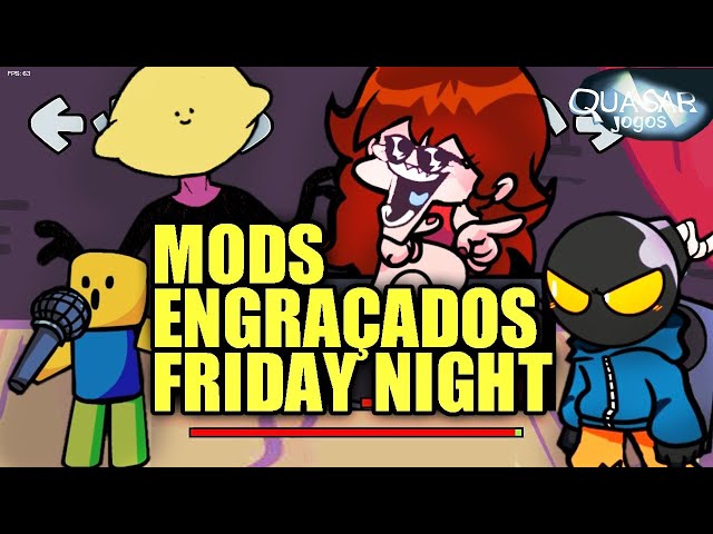 MODS ASSUSTADORES DE FRIDAY NIGHT FUNKIN - PARTE 9 - Quasar Jogos 