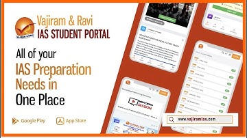 Vajiram & Ravi Student Portal | One Stop Preparation Solution for IAS