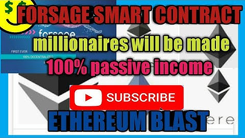 Forsage Smart Contract Review- Beginners Guide, make excessive ethereum(10+ ETH in 30days)