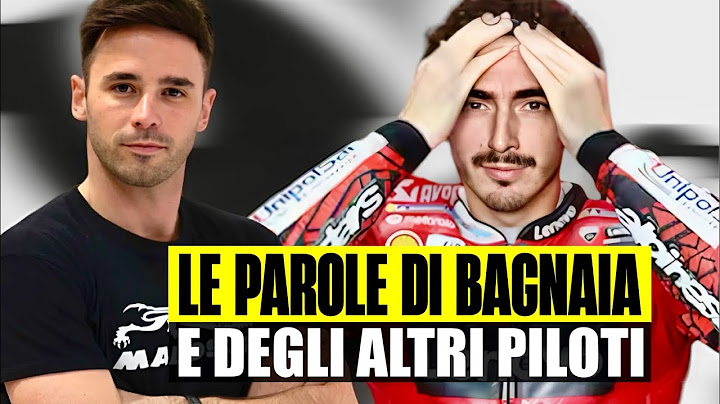 MORTE LUCA SALVADORI: LE STRAZIANTI PAROLE DI BAGNAIA, MARTIN E ALTRI PILOTI